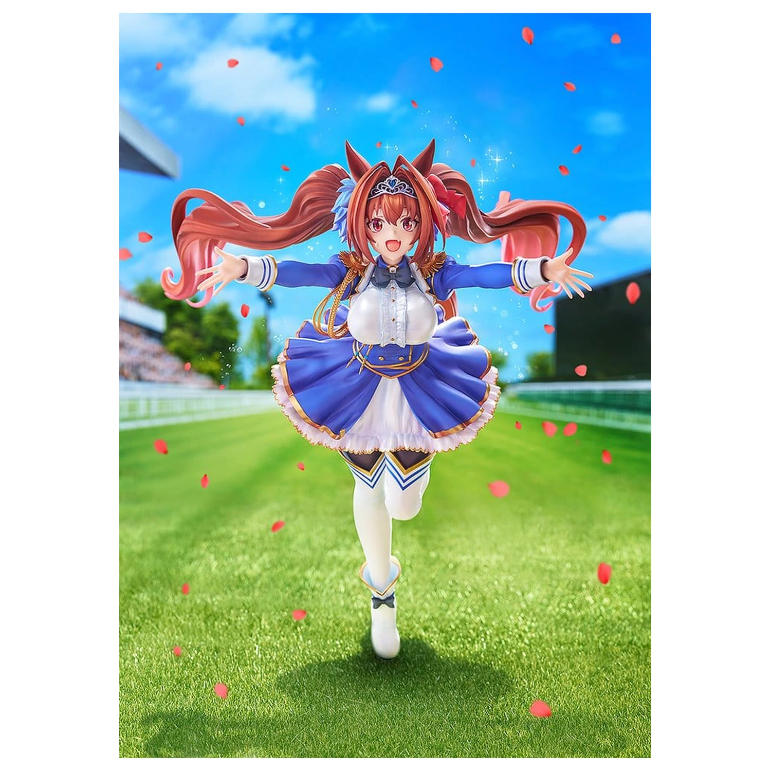 Umamusume: Pretty Derby PVC Figure 1/7 Daiwa Scarlet [Your Scarlet Tailwind] 26 cm product photo