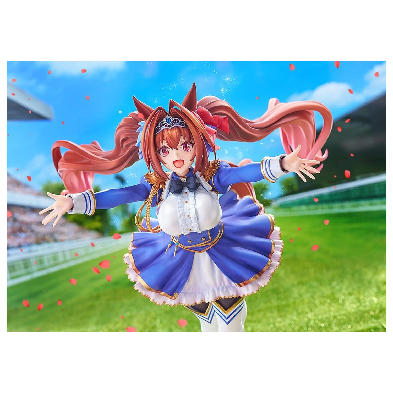 Umamusume: Pretty Derby PVC Figure 1/7 Daiwa Scarlet [Your Scarlet Tailwind] 26 cm product photo