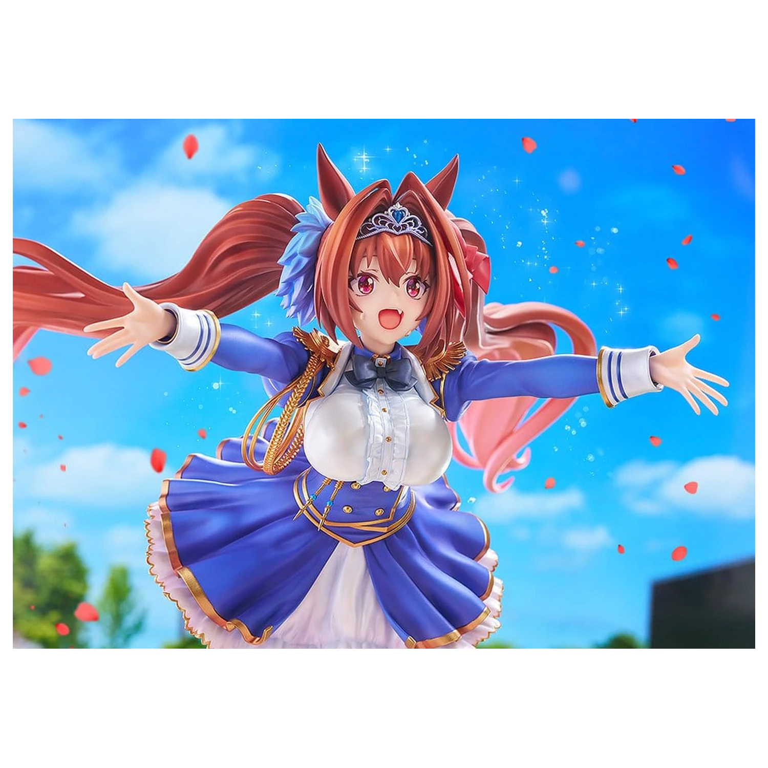 Umamusume: Pretty Derby PVC Figure 1/7 Daiwa Scarlet [Your Scarlet Tailwind] 26 cm product photo