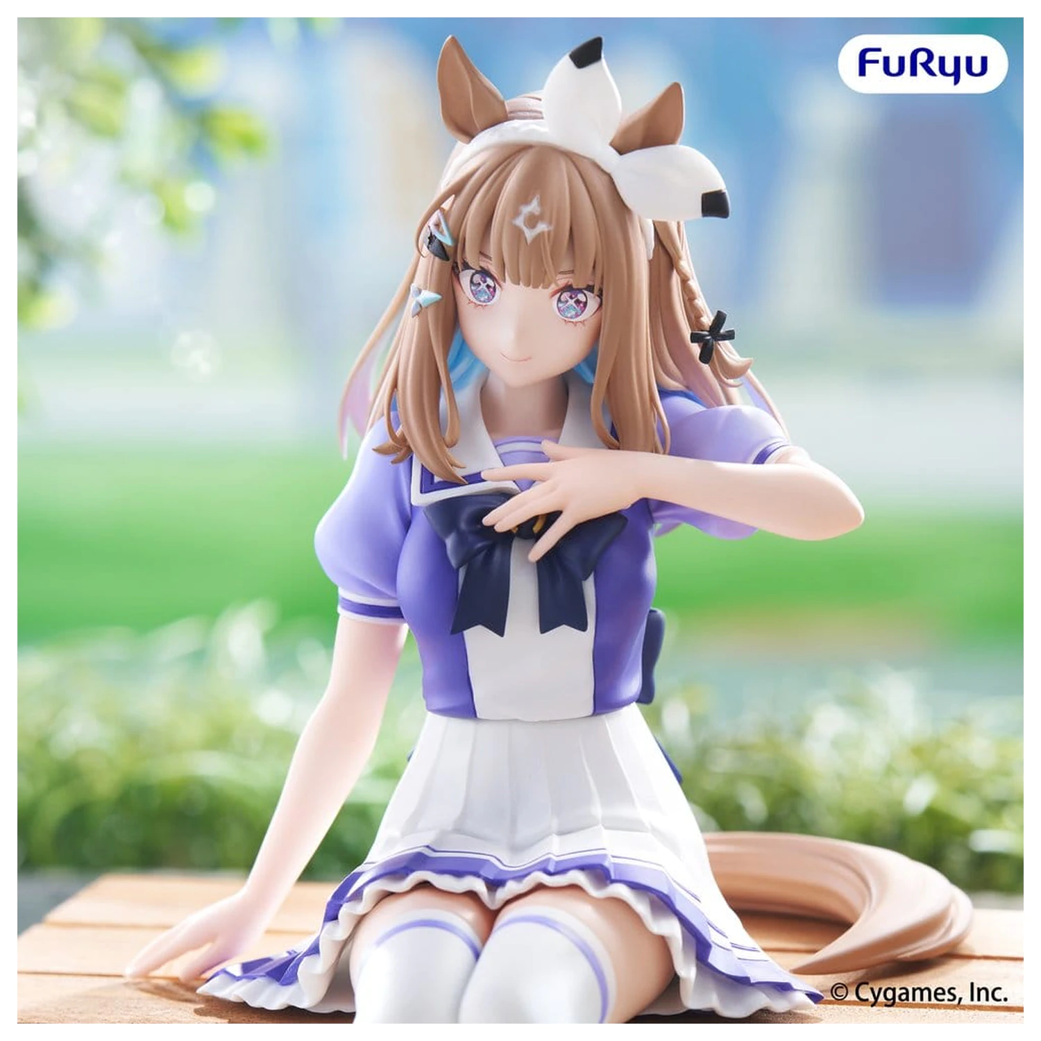 Umamusume: Pretty Derby Noodle Stopper PVC Figure Almond Eye 16 cm product photo