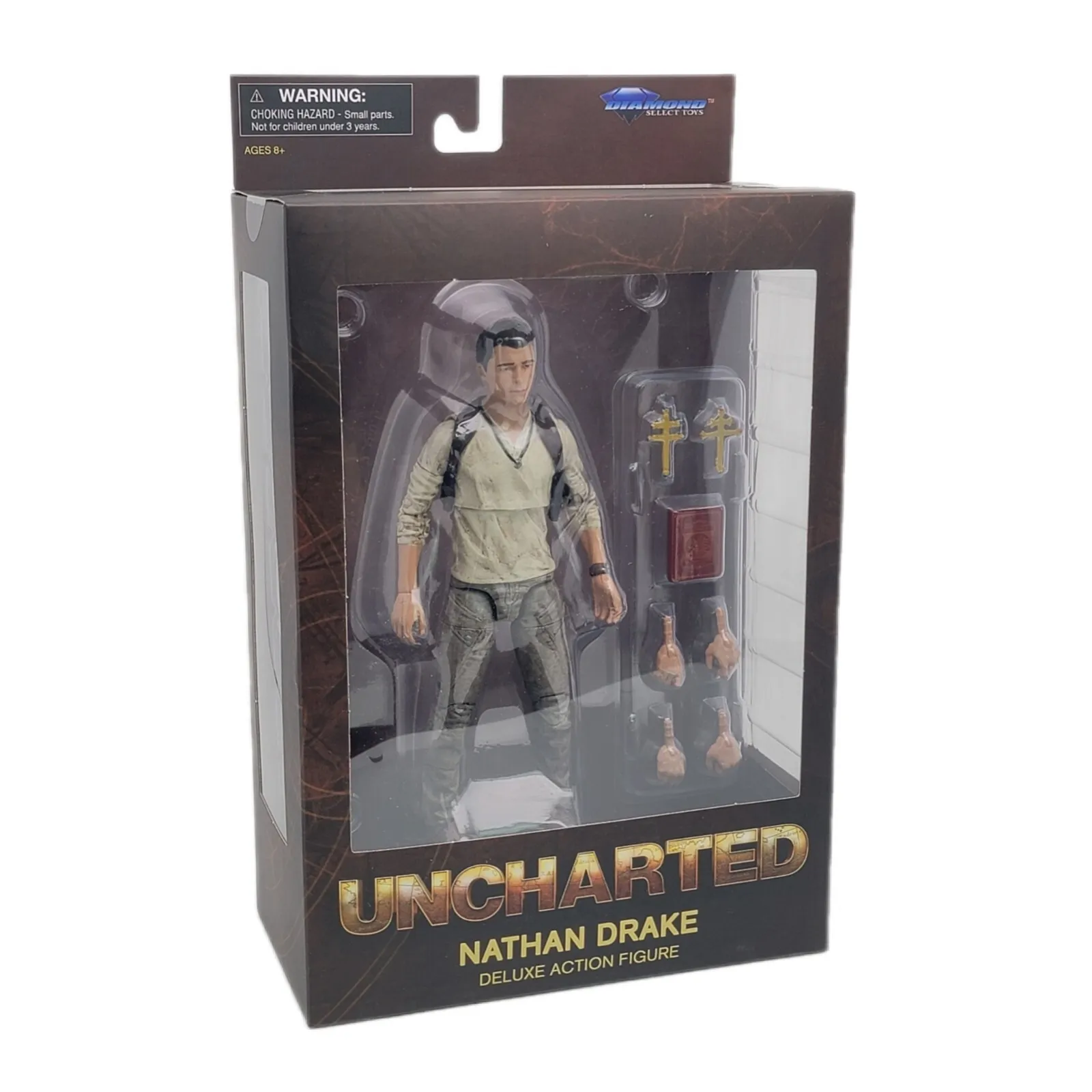 Uncharted Deluxe Action Figure Nathan Drake 18 cm termékfotó