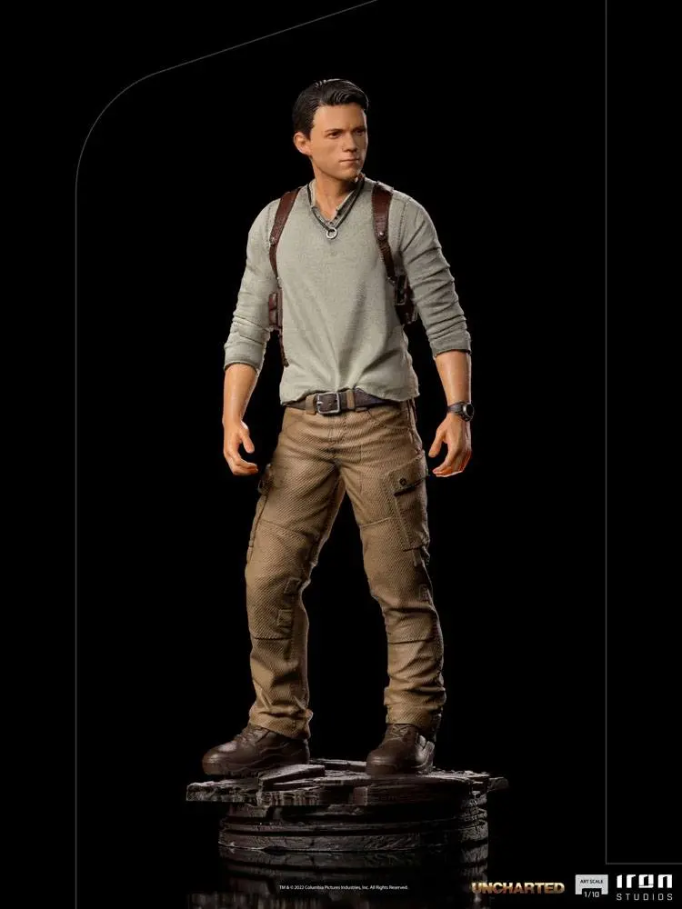 Uncharted Movie Art Scale Statue 1/10 Nathan Drake 20 cm termékfotó