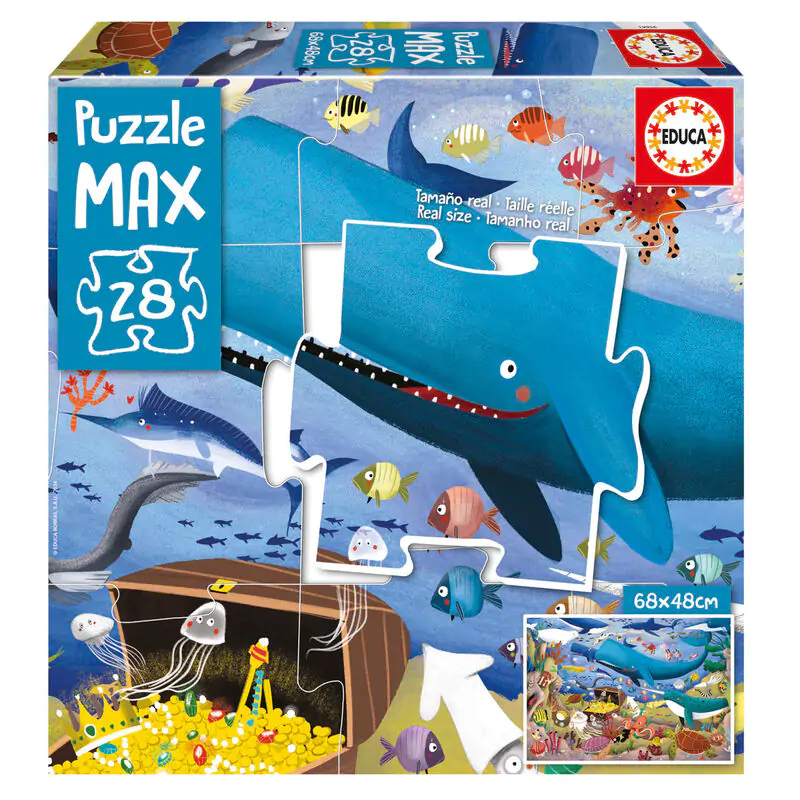 Under the Sea Animals Max puzzle 28pcs product photo