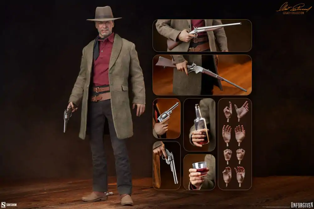 Unforgiven Clint Eastwood Legacy Collection Action Figure 1/6 William Munny 32 cm product photo