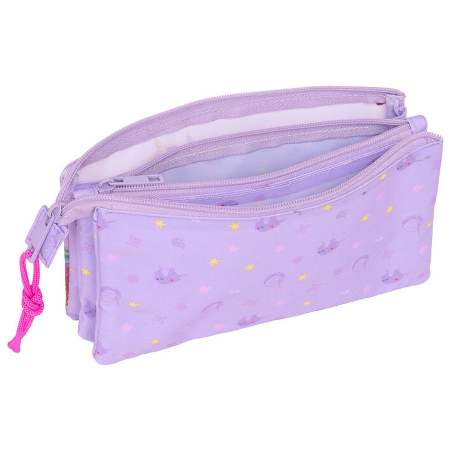 Unicorn Academy triple pencil case product photo