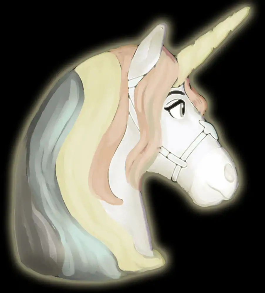 Unicorn Academy 3D LED Lamp Wildstar 18 cm   product photo
