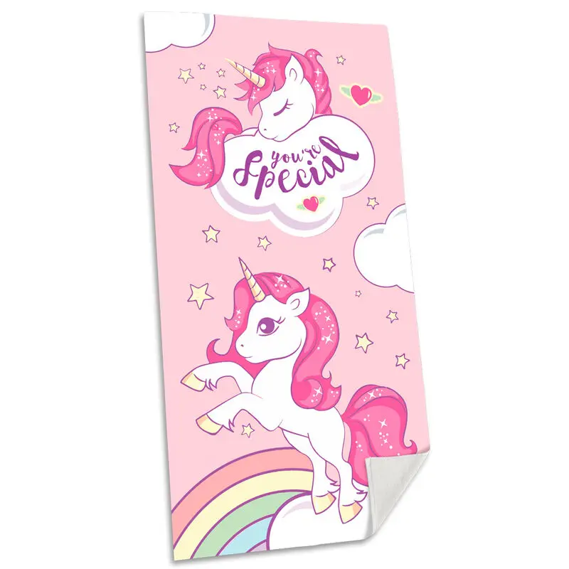 Unicorn You Are Special cotton beach towel product photo
