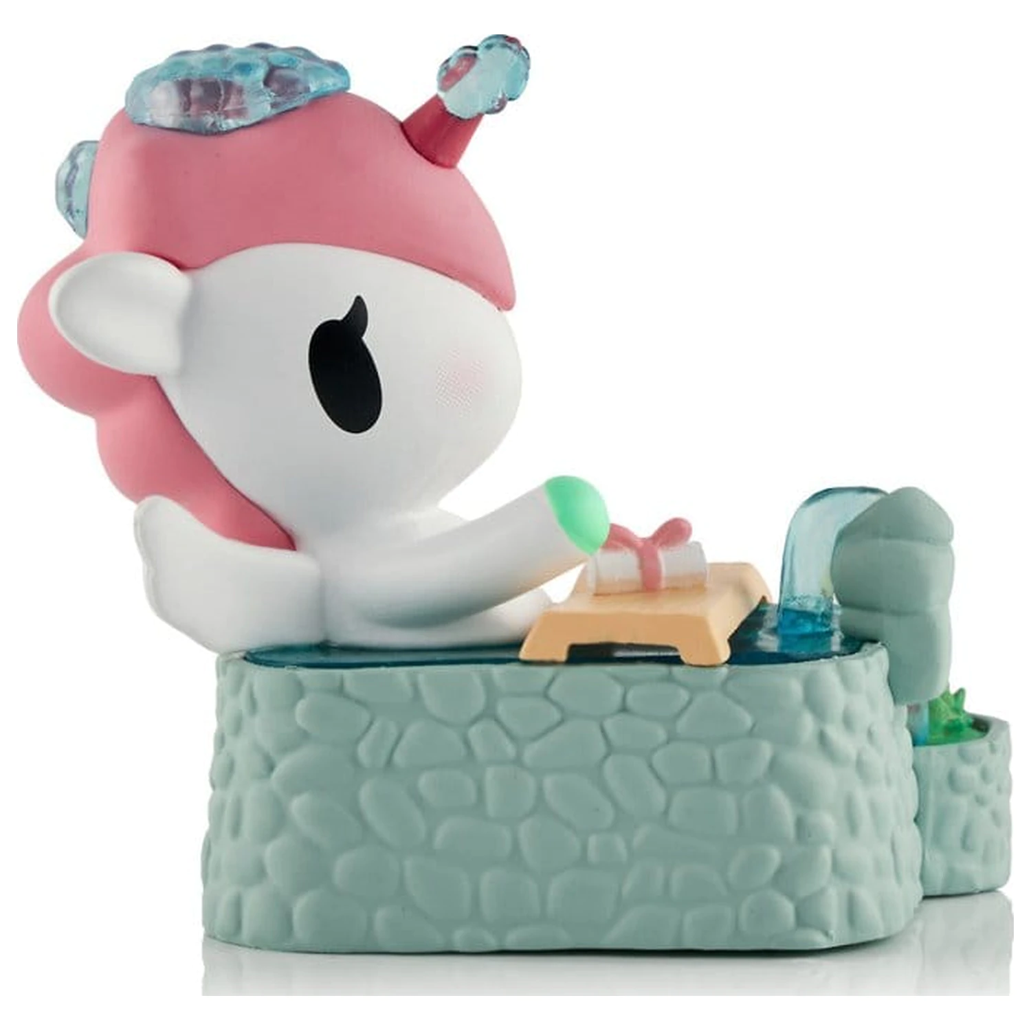 Unicorno Window Box Figure Spa Day Hot Springs Oasis 7 cm product photo