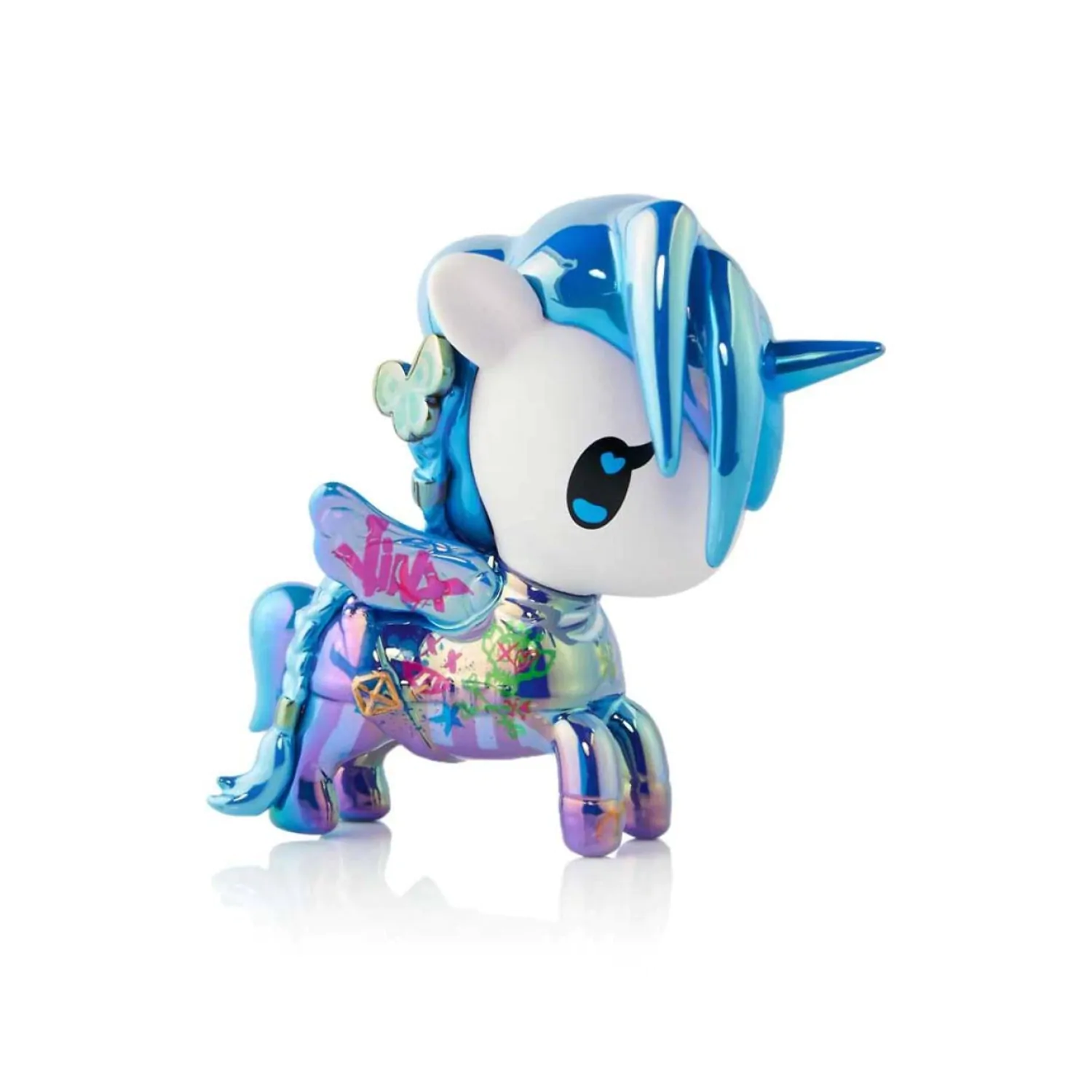 Unicorno x Arcane Window Box Figure Blue Mayhem (Special Edition) 7 cm product photo