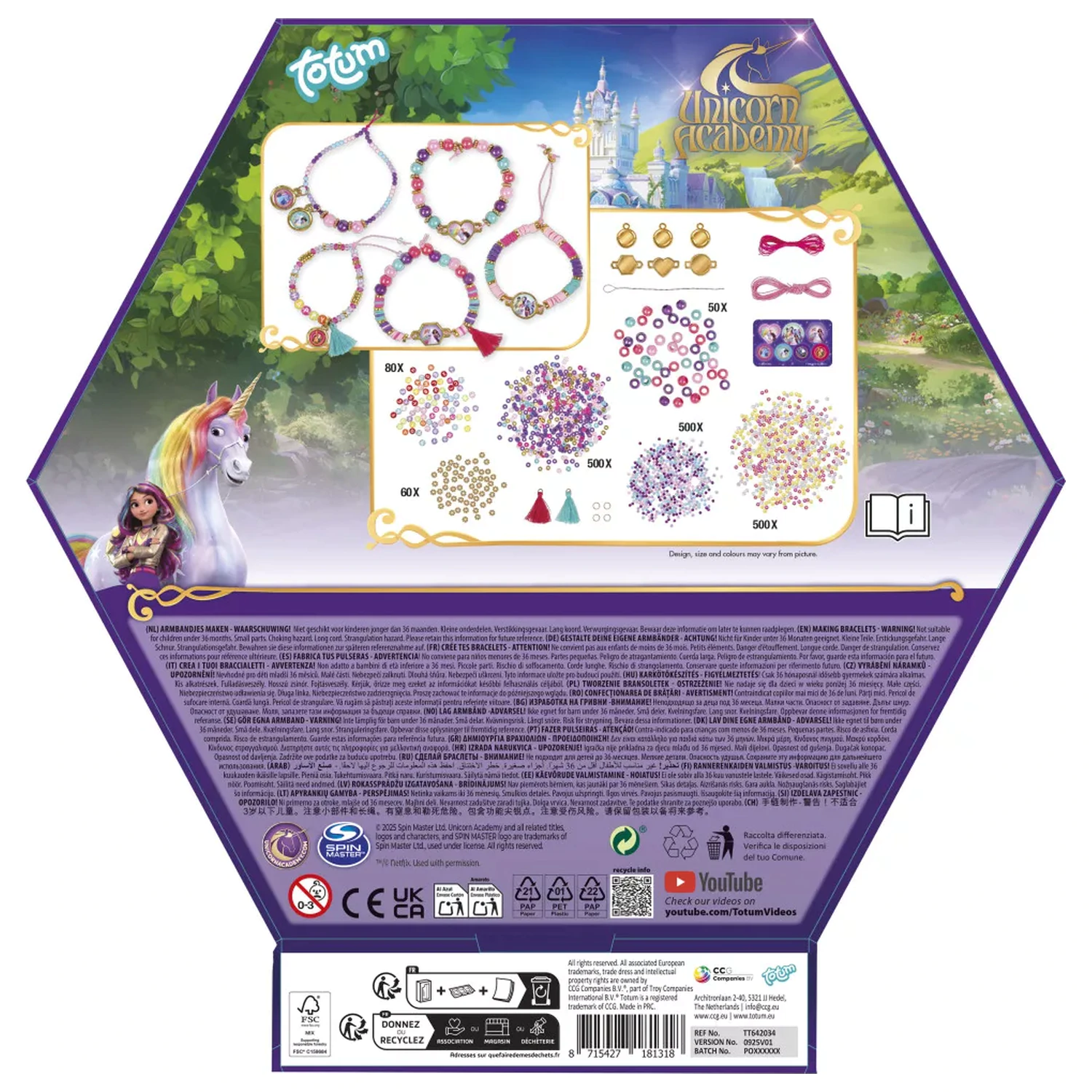 Unicorn Academy Friends Bead Kit product photo