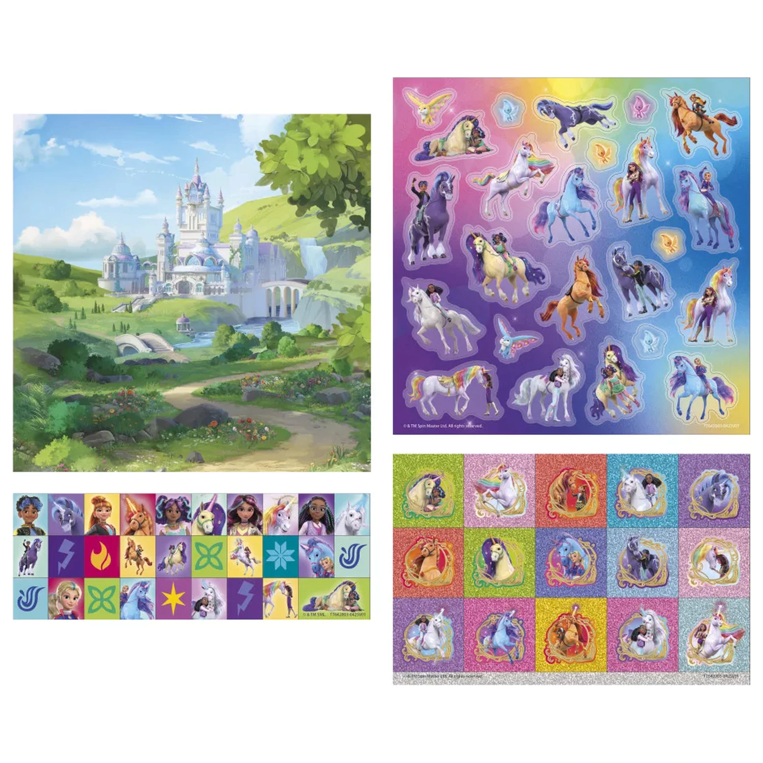 Unicorn Academy Friends Sticker Set product photo