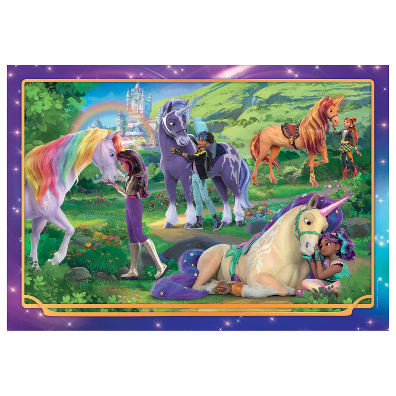 Unicorn Academy Meadow 104-piece puzzle product photo