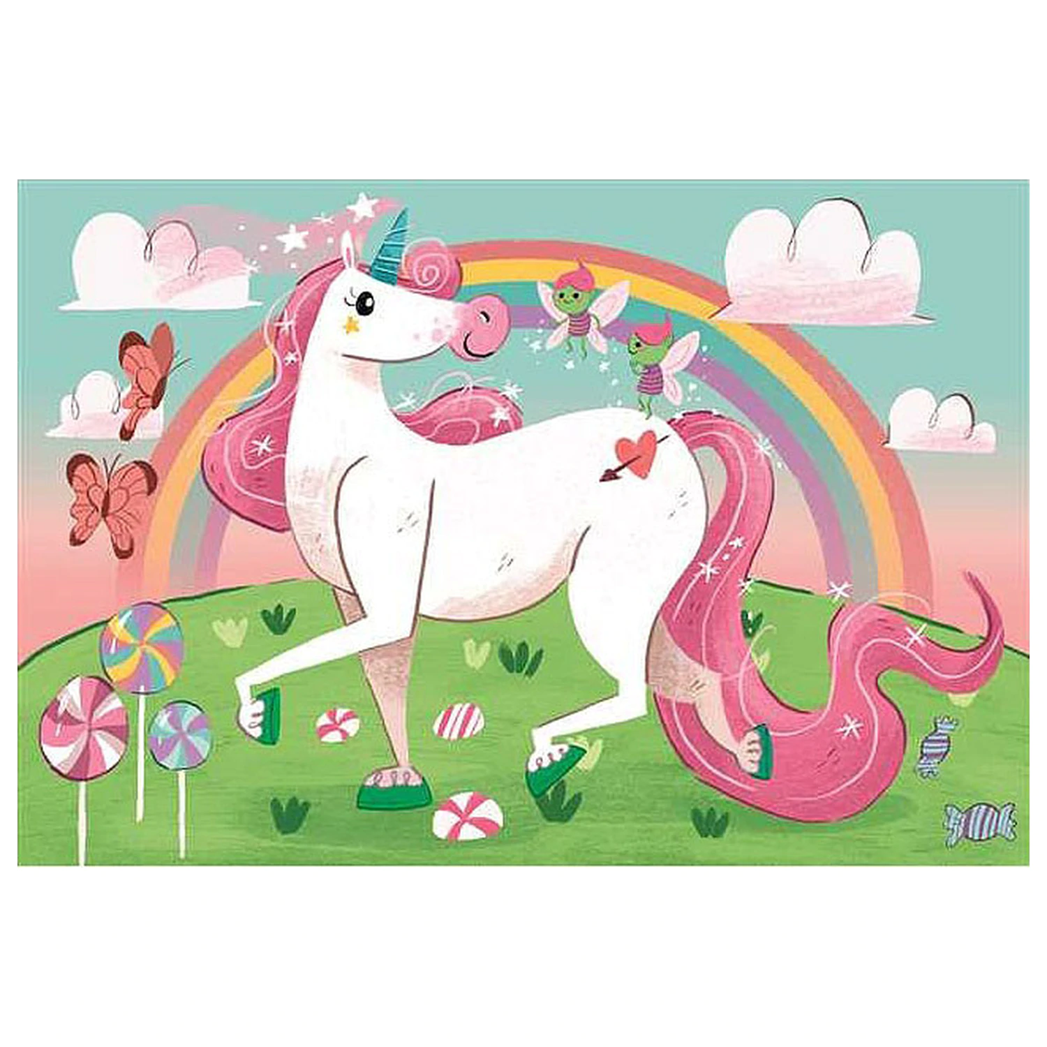Unicorn Believe 104-piece puzzle Clementoni product photo