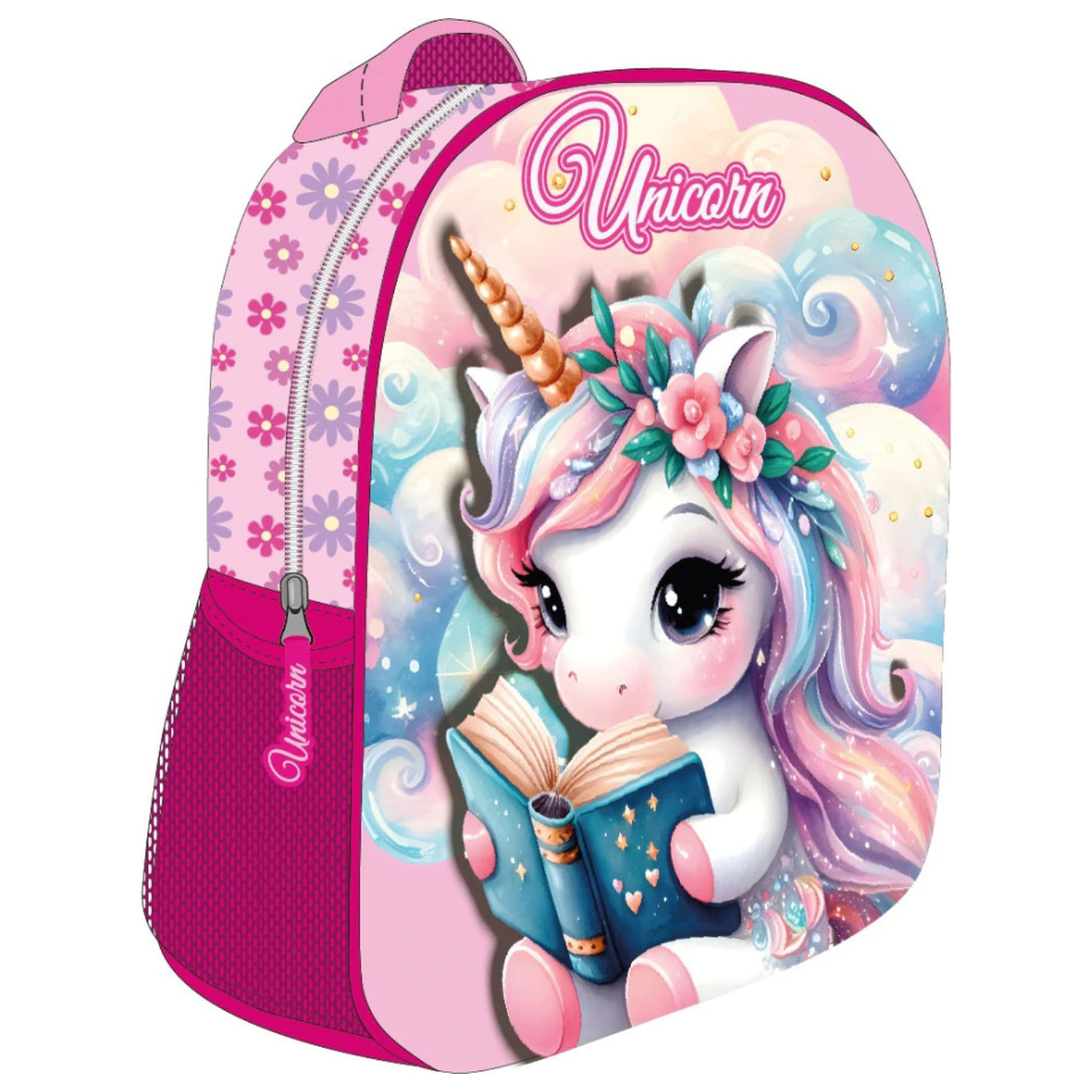 Unicorn Clouds Deluxe 3D Backpack, Bag 30 cm product photo