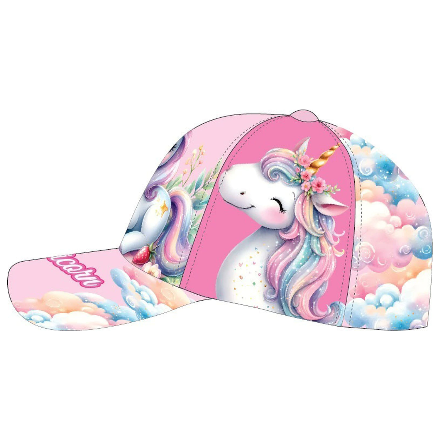 Unicorn Clouds kids baseball cap 53 cm product photo