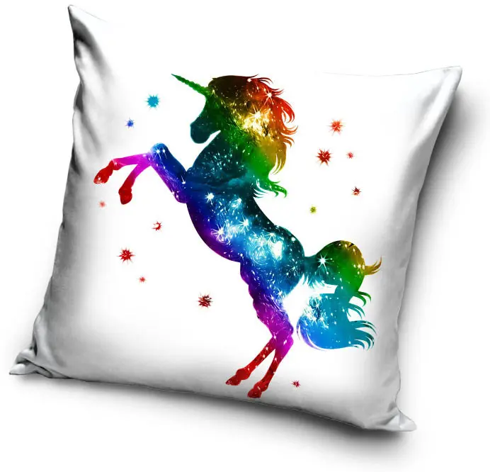 Unicorn cushion, decorative pillow 40x40 cm product photo
