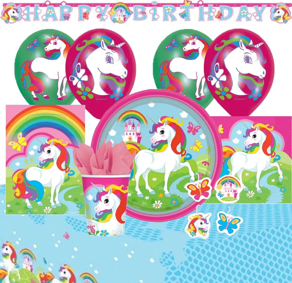 Unicorn Party Set 56 pcs product photo