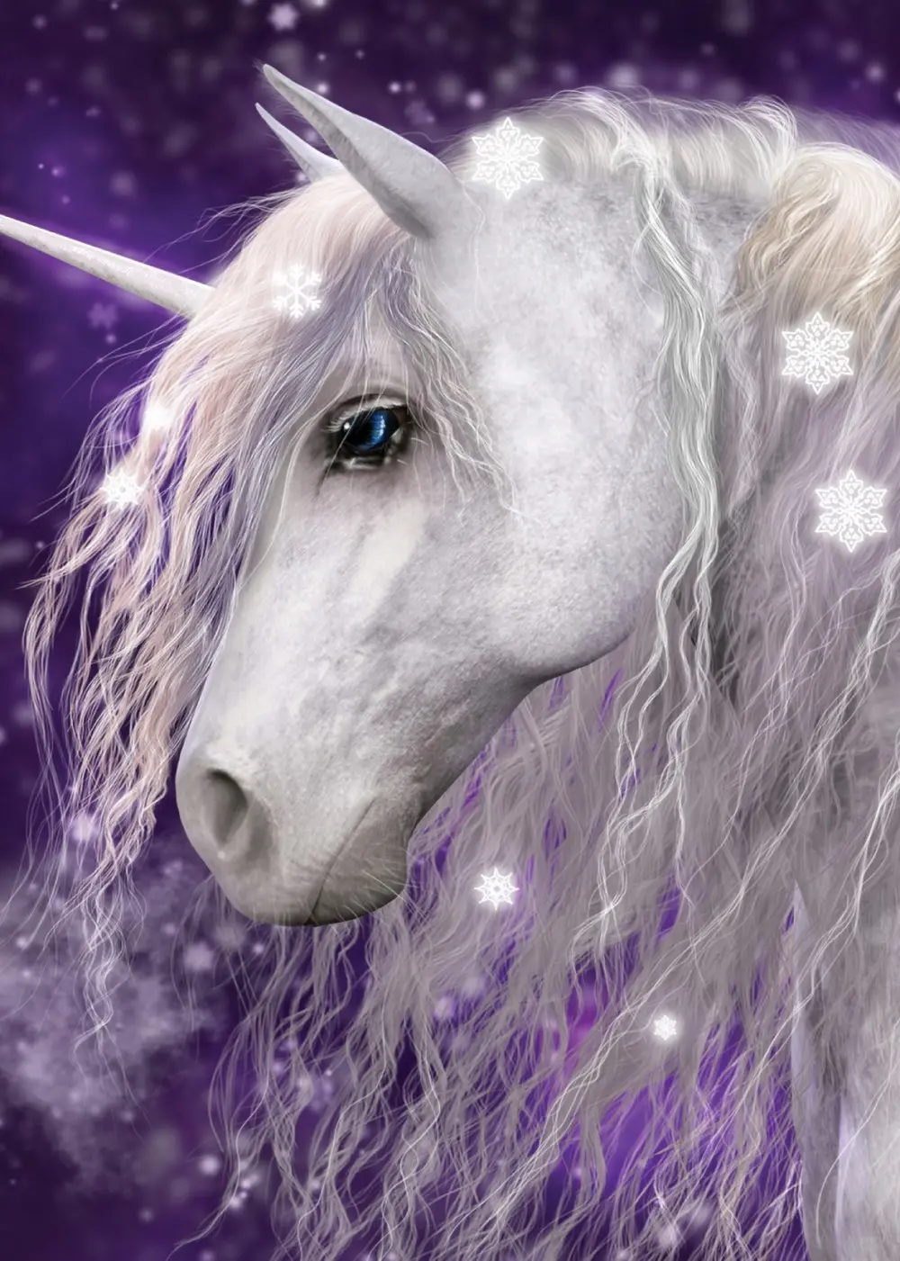 Unicorn Fleece Blanket 100*140cm product photo