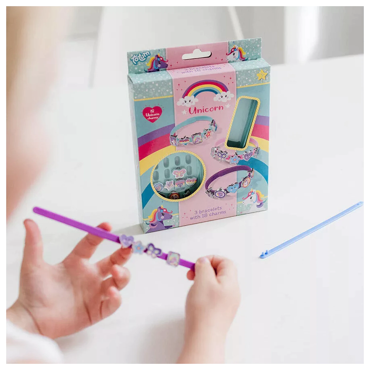 Unicorn Rainbow Bracelet Maker Kit product photo