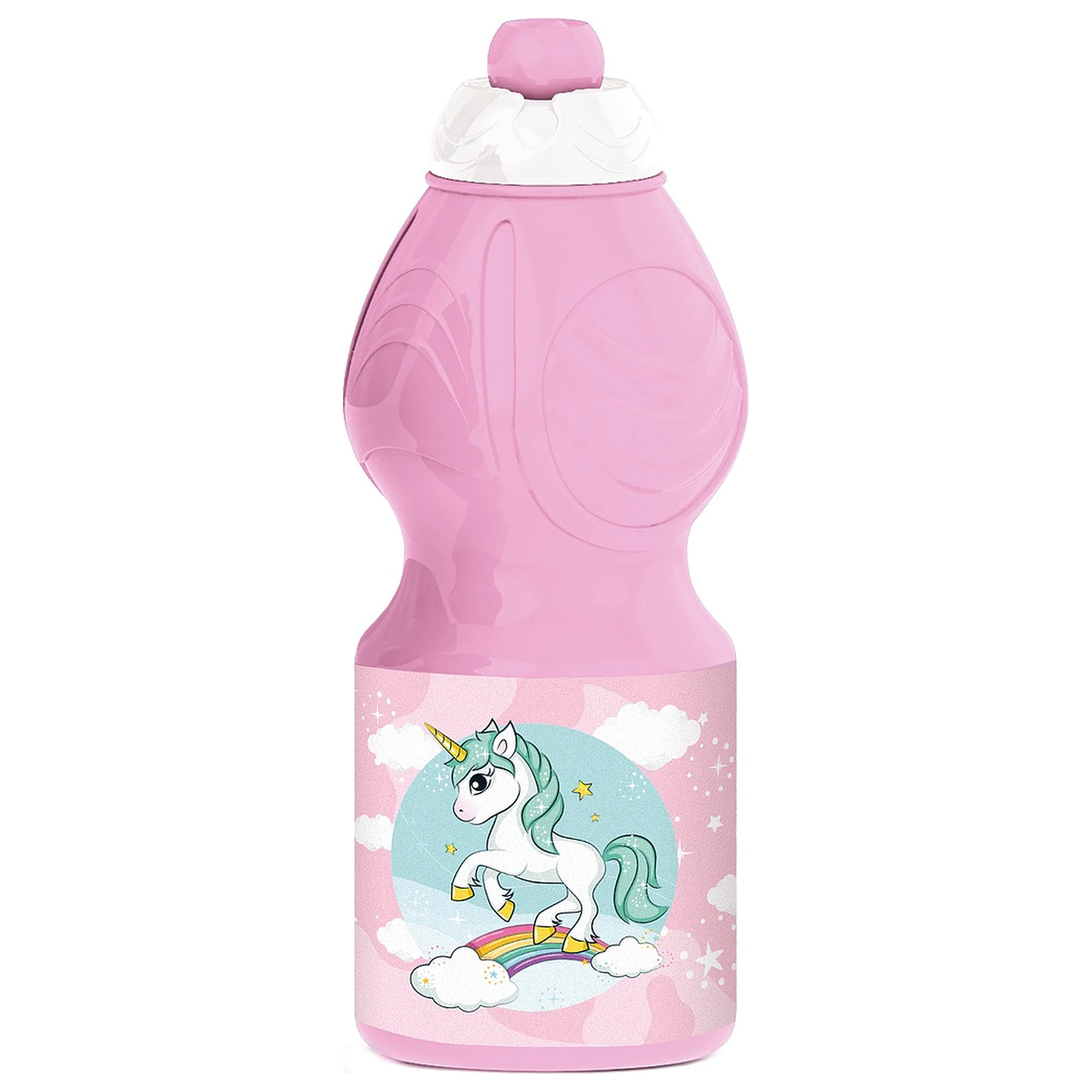 Unicorn Range Plastic Sport Bottle 400 ml product photo