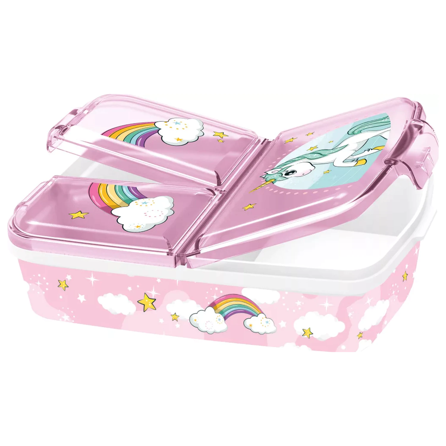 Unicorn Range Multi-Compartment Lunch Box, Sandwich Box product photo