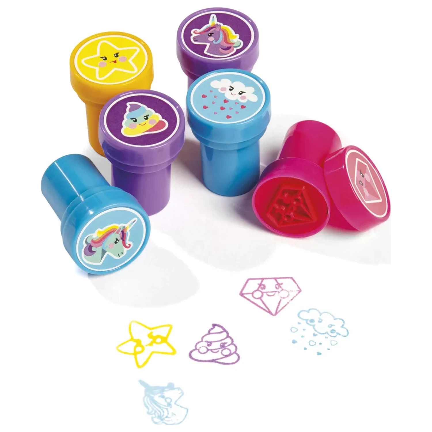 Unicorn Smile Stamp Set 12 pcs product photo