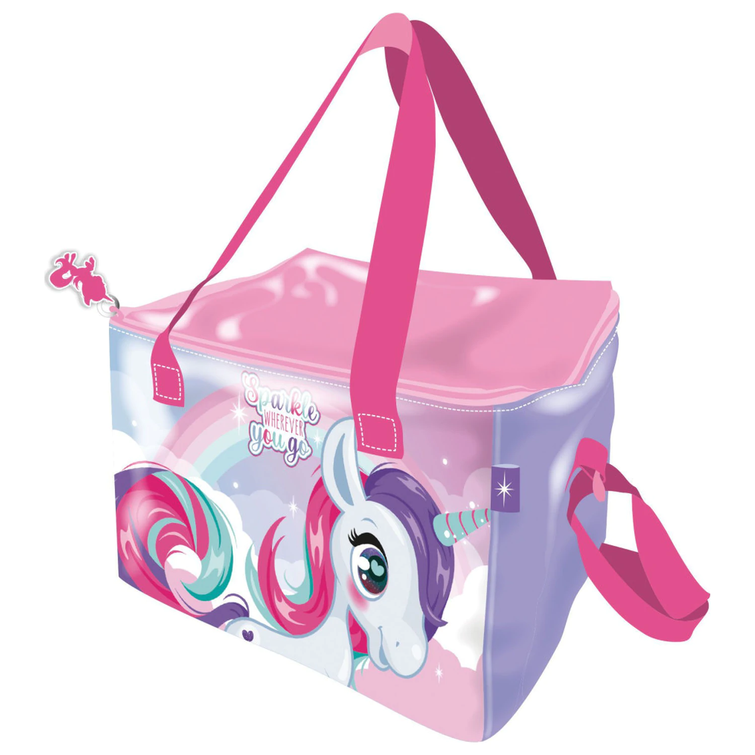 Unicorn Sparkle Thermal Lunch Bag, Cooler Bag 22.5 cm product photo