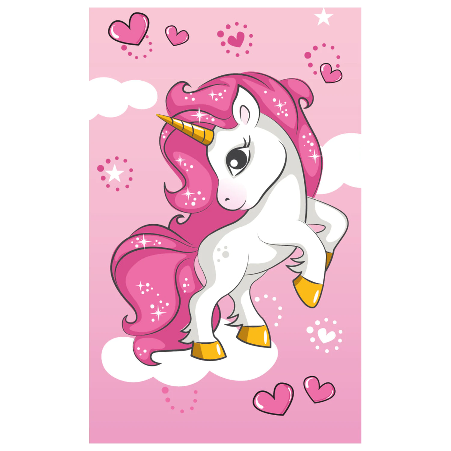 Unicorn Special Hand Towel, Face Towel, Towel product photo