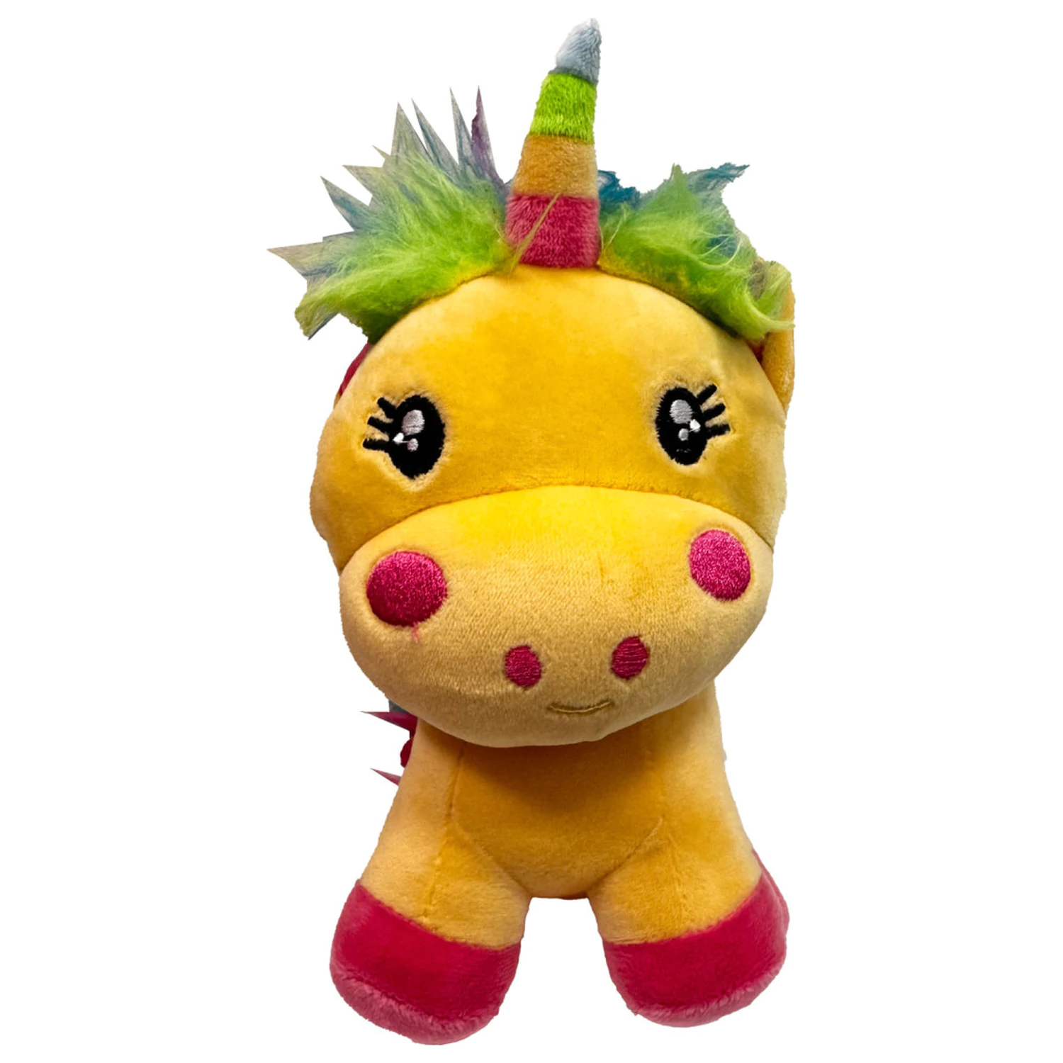 Unicorn Yellow Plush Figure 16 cm product photo