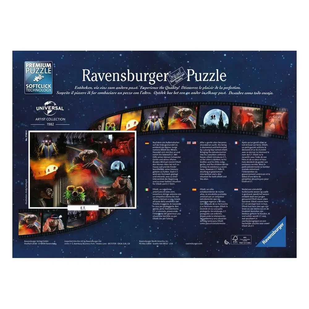 Universal Artist Collection Jigsaw Puzzle E.T. (1000 pieces) product photo