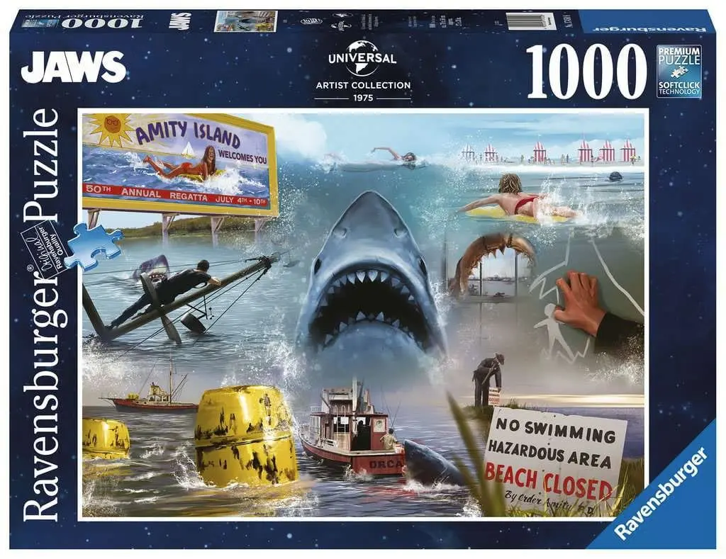 Universal Artist Collection Jigsaw Puzzle Jaws (1000 pieces) product photo