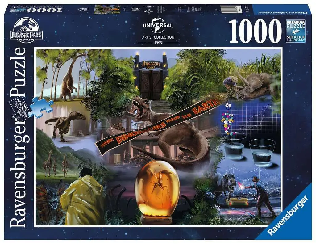 Universal Artist Collection Jigsaw Puzzle Jurassic Park (1000 pieces) product photo