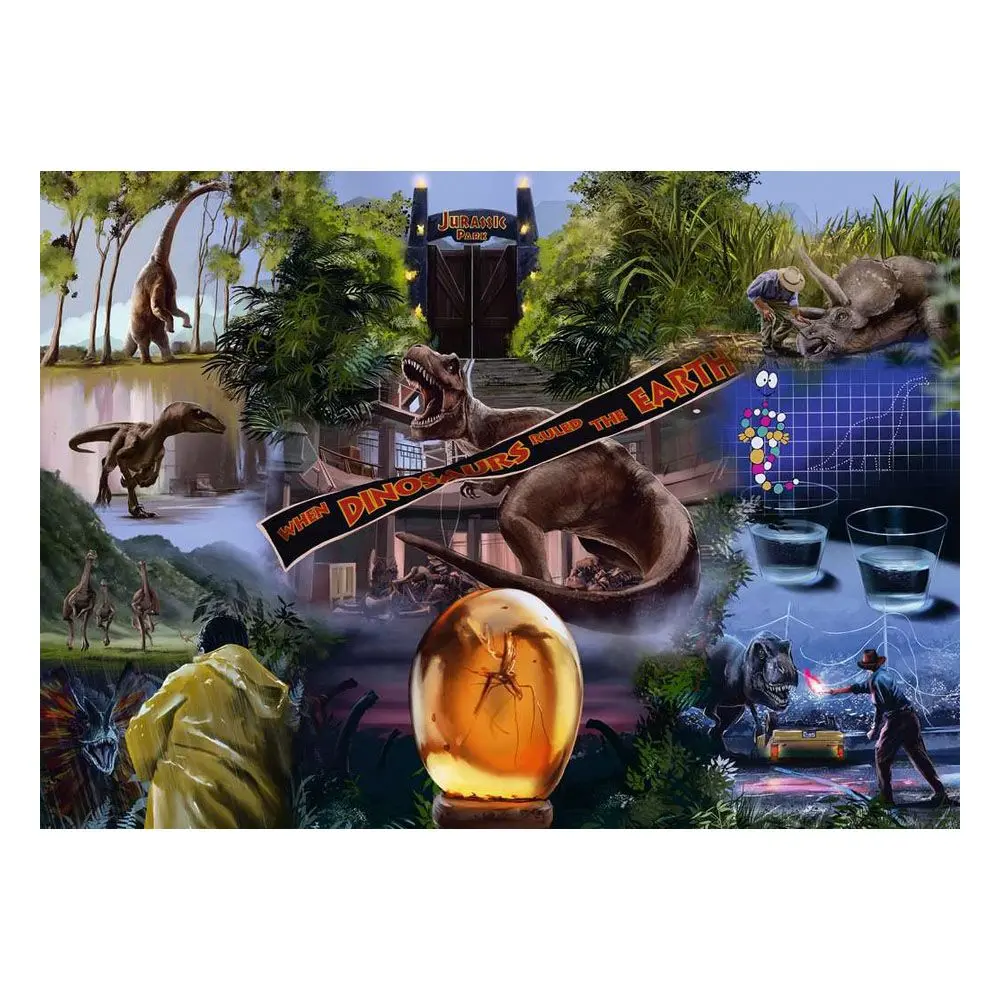 Universal Artist Collection Jigsaw Puzzle Jurassic Park (1000 pieces) product photo