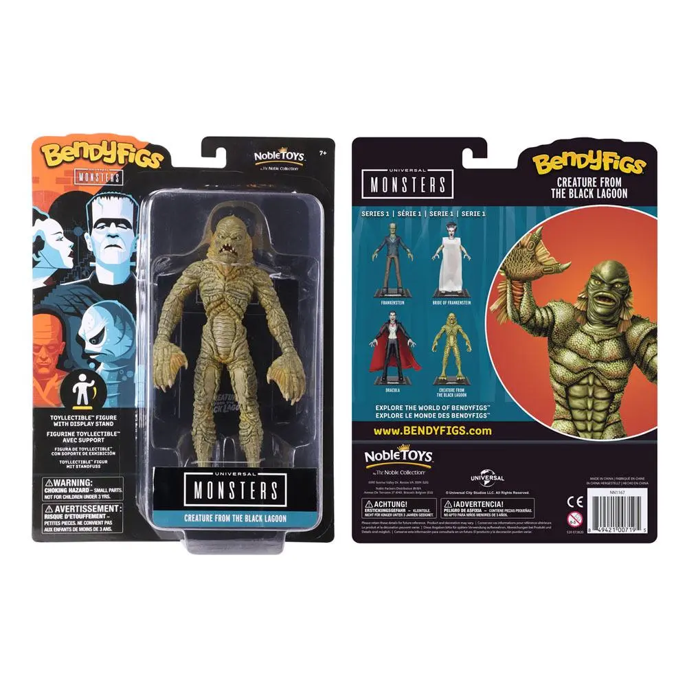 Universal Monsters Bendyfigs Bendable Figure Creature from the Black Lagoon 19 cm product photo