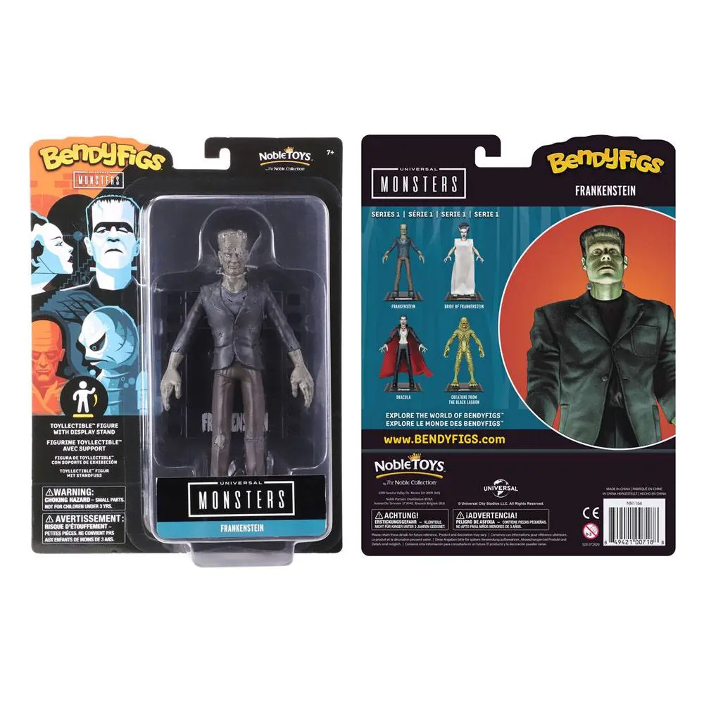 Universal Monsters Bendyfigs Bendable Figure Frankenstein Monster 19 cm product photo