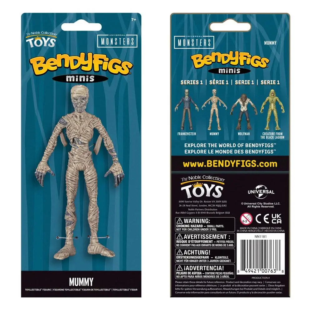 Universal Monsters Bendyfigs Bendable Figure Mummy 14 cm product photo
