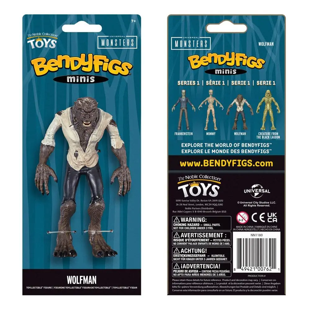 Universal Monsters Bendyfigs Bendable Figure Wolfman 14 cm product photo