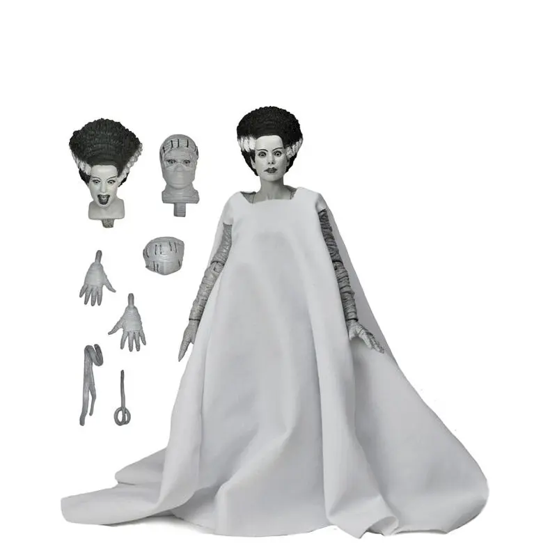 Universal Monsters Action Figure Ultimate Bride of Frankenstein (Black &amp; White) 18 cm product photo