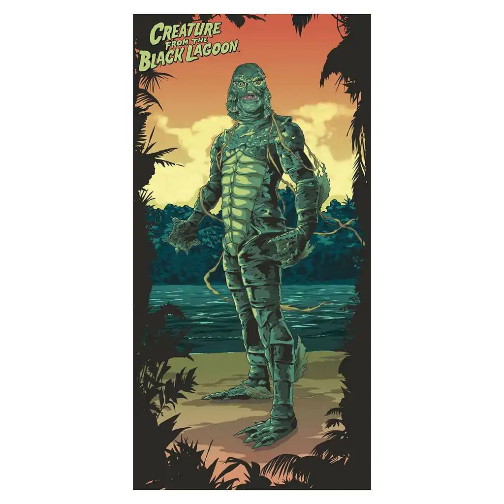 Universal Monsters: Creature from the Black Lagoon Beach and Bath Towel termékfotó