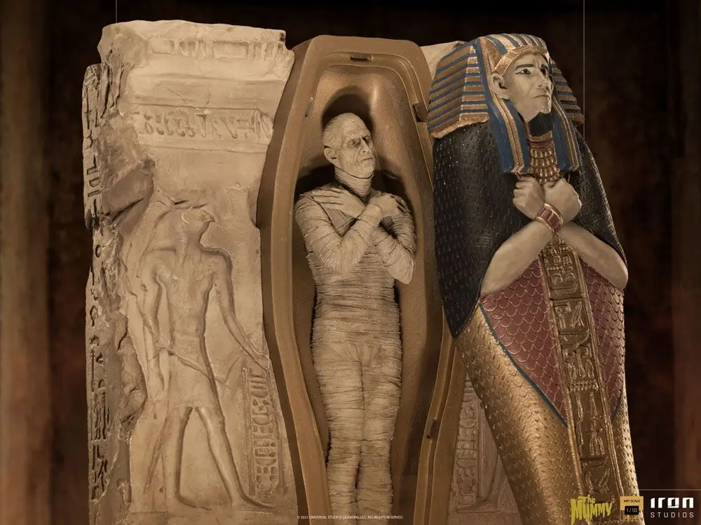 Universal Monsters Deluxe Art Scale Statue 1/10 The Mummy 25 cm product photo