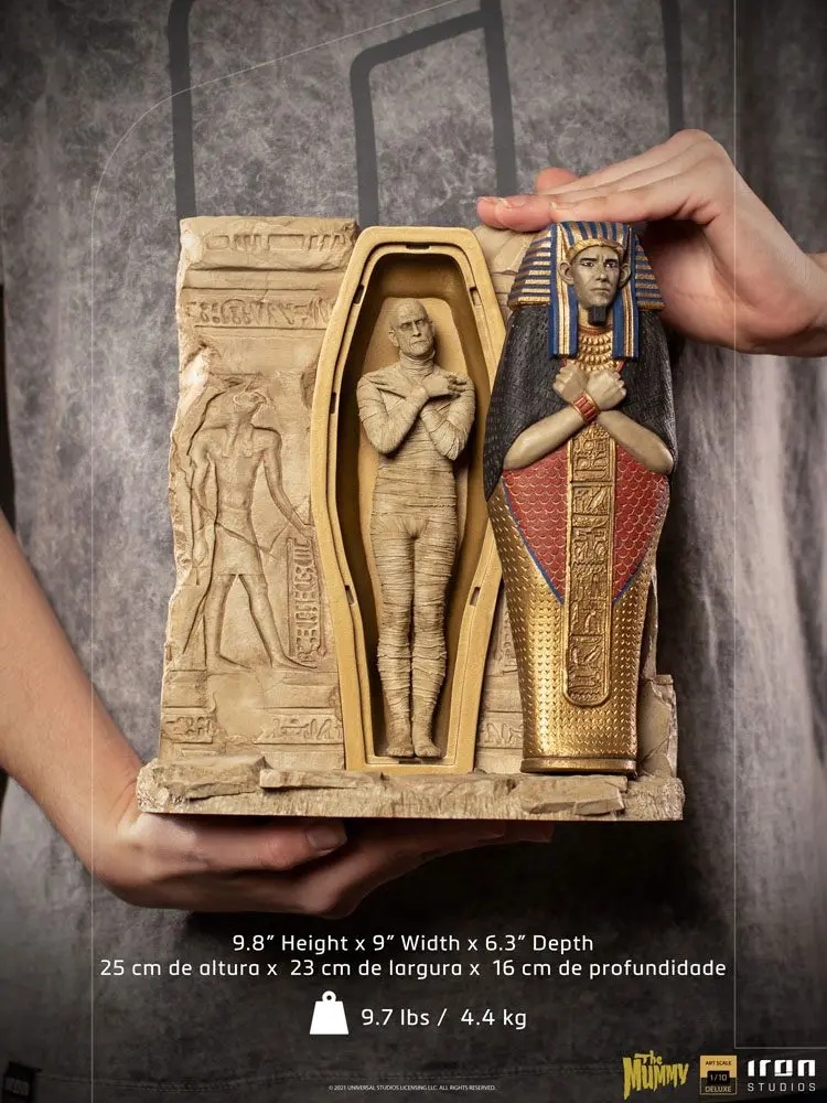 Universal Monsters Deluxe Art Scale Statue 1/10 The Mummy 25 cm product photo