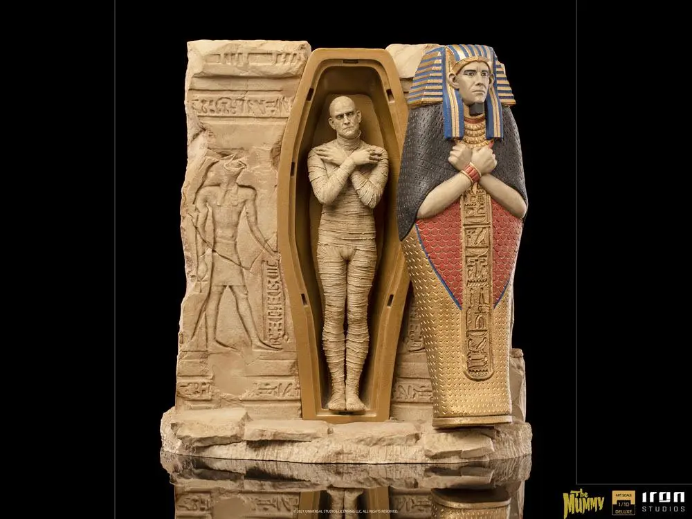 Universal Monsters Deluxe Art Scale Statue 1/10 The Mummy 25 cm product photo