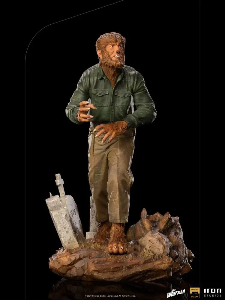 Universal Monsters Deluxe Art Scale Statue 1/10 The Wolf Man 21 cm product photo