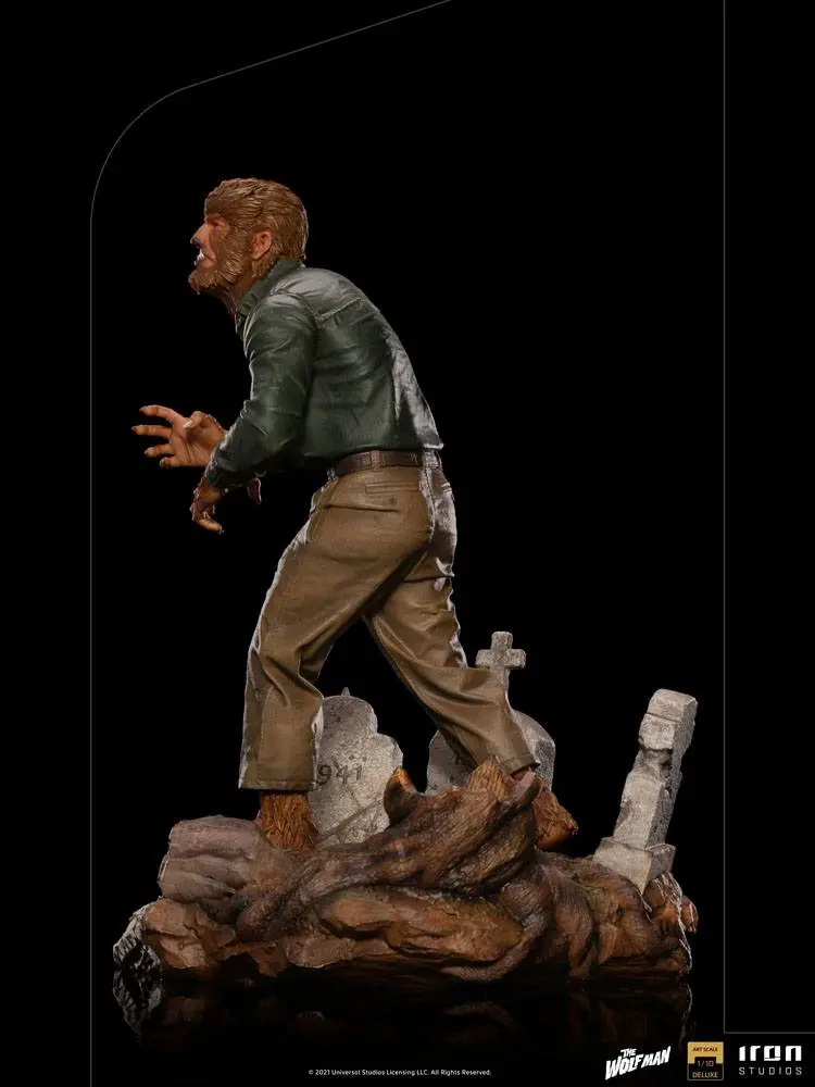 Universal Monsters Deluxe Art Scale Statue 1/10 The Wolf Man 21 cm product photo