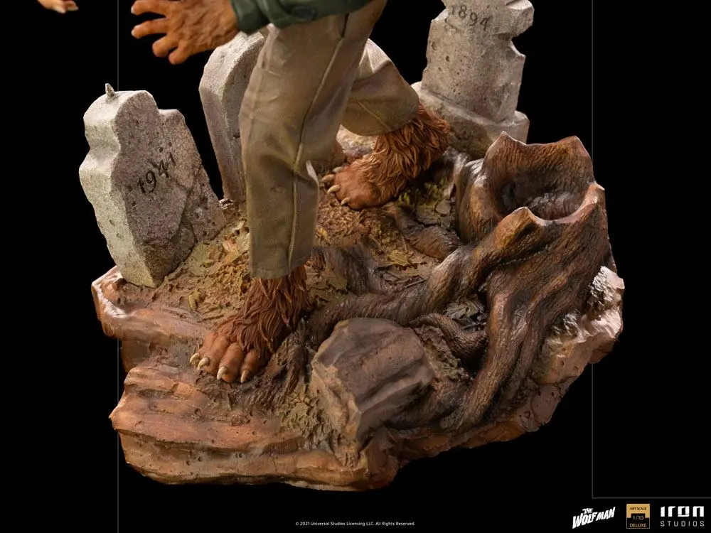 Universal Monsters Deluxe Art Scale Statue 1/10 The Wolf Man 21 cm product photo