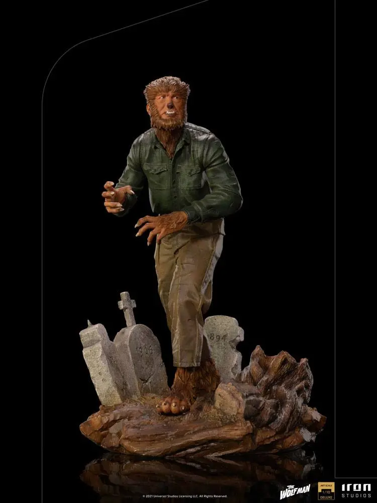 Universal Monsters Deluxe Art Scale Statue 1/10 The Wolf Man 21 cm product photo