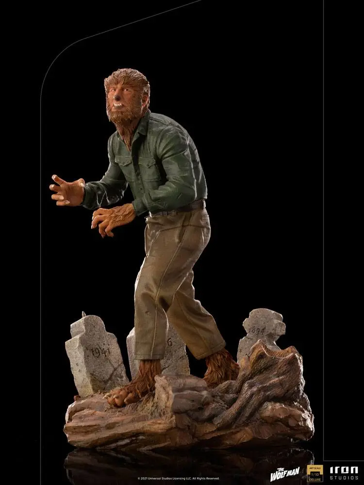 Universal Monsters Deluxe Art Scale Statue 1/10 The Wolf Man 21 cm product photo
