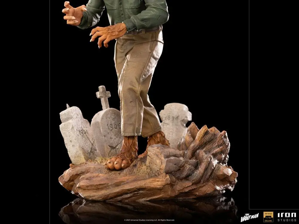 Universal Monsters Deluxe Art Scale Statue 1/10 The Wolf Man 21 cm product photo