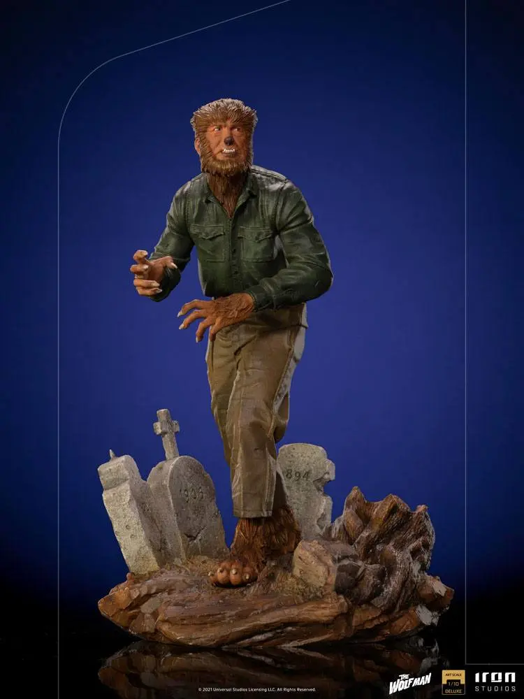 Universal Monsters Deluxe Art Scale Statue 1/10 The Wolf Man 21 cm product photo