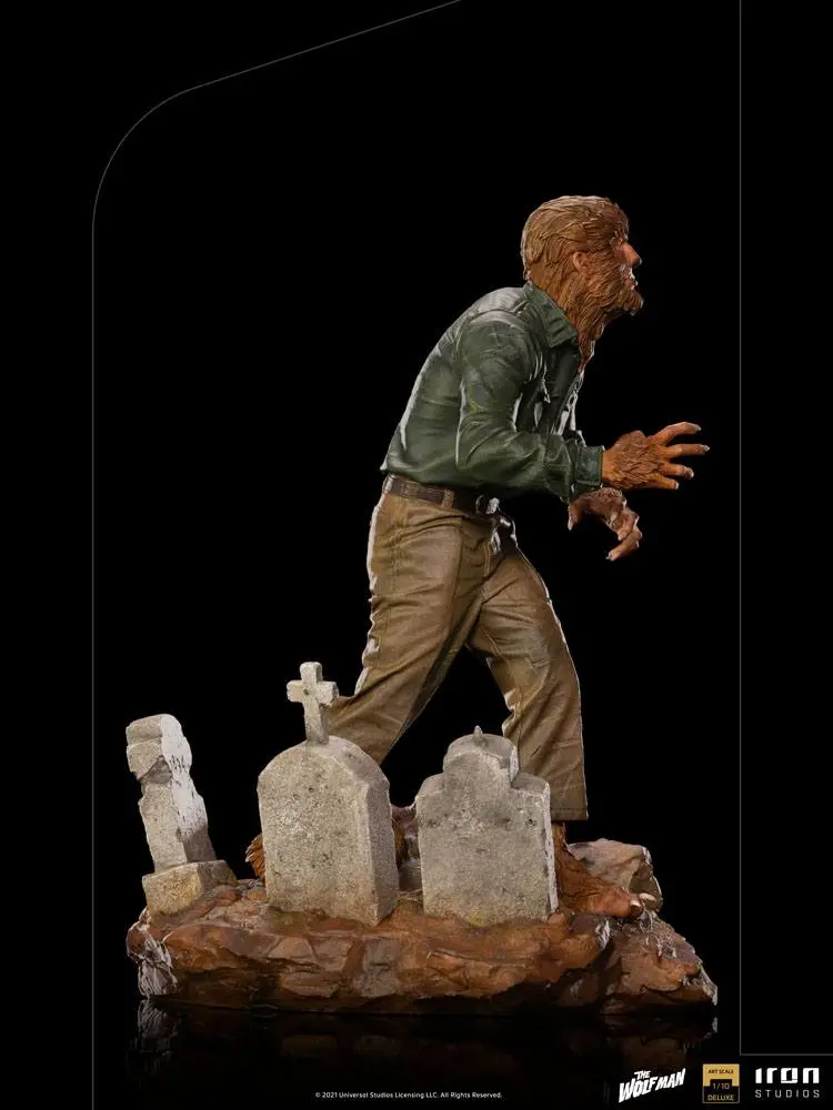 Universal Monsters Deluxe Art Scale Statue 1/10 The Wolf Man 21 cm product photo
